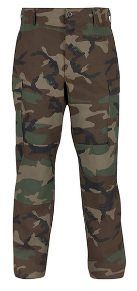 Propper® BDU Trouser – Button Fly, Cotton/Polyester Twill, Woodland