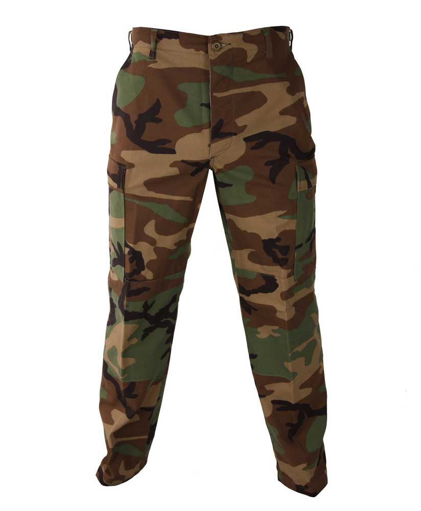 Propper® BDU Trouser – Button Fly, 100% Cotton Ripstop, Woodland