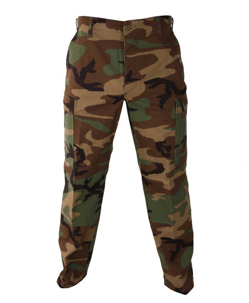 Propper® BDU Trouser – Button Fly, 100% Cotton Ripstop, Woodland